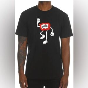 Ice Cream Men’s Wave Short Sleeve Tee, Black, Small